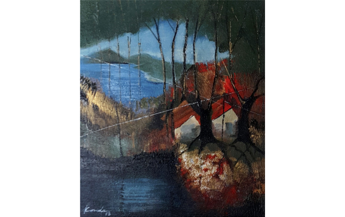 Konda Srinivasa Rao
Landscape - III
Acrylic on Canvas Board
11 x 9 inches
Available